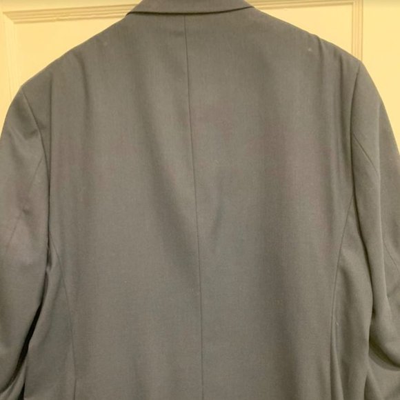 Perry Ellis Portfolio Slim Fit Suit Jacket with vintage pins! - Picture 10 of 11